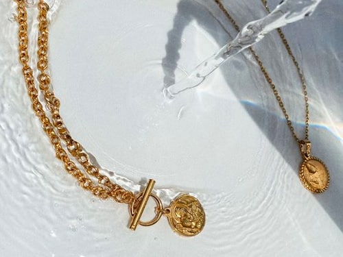 waterproof gold jewelry