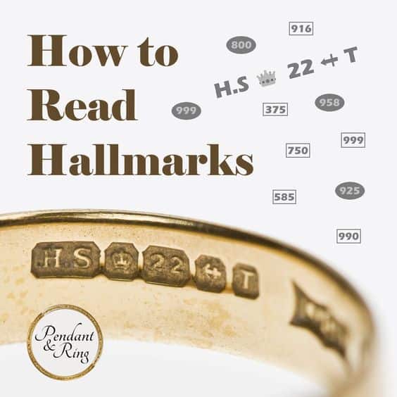 Jewelry Hallmarks