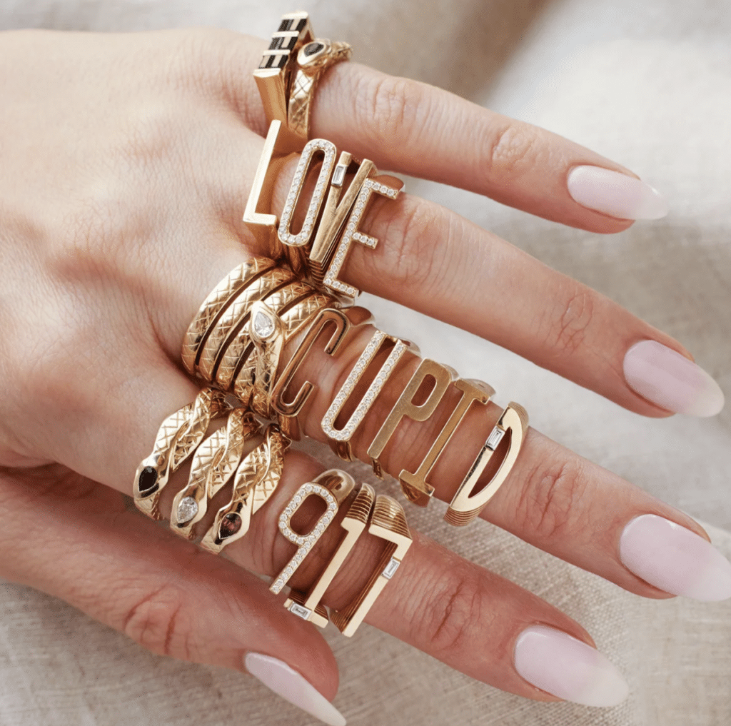 chunky rings from Jamie Geller Jewelry