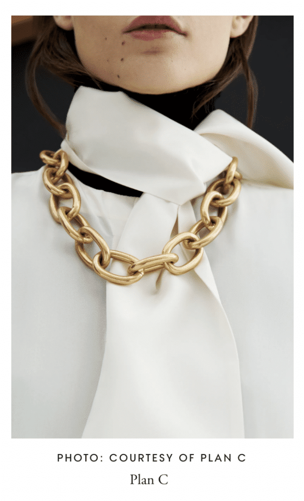 chunky necklace from Vogue content