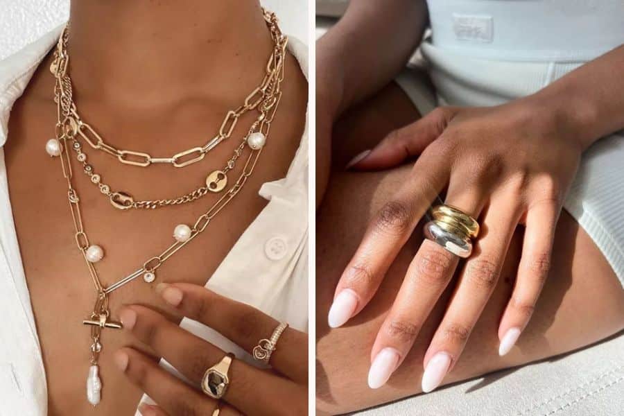 Mixed Metals and Layered Styling