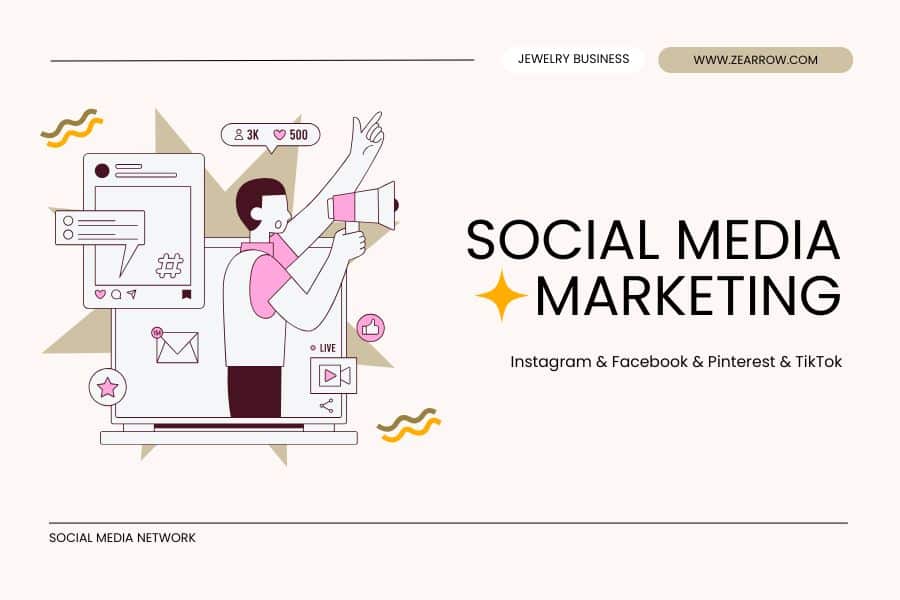social media marketing ideas for jewelry business