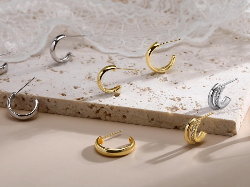 Sterling silver earrings