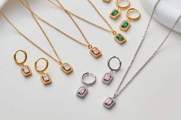 Cubic Zirconia Jewelry Multi Color