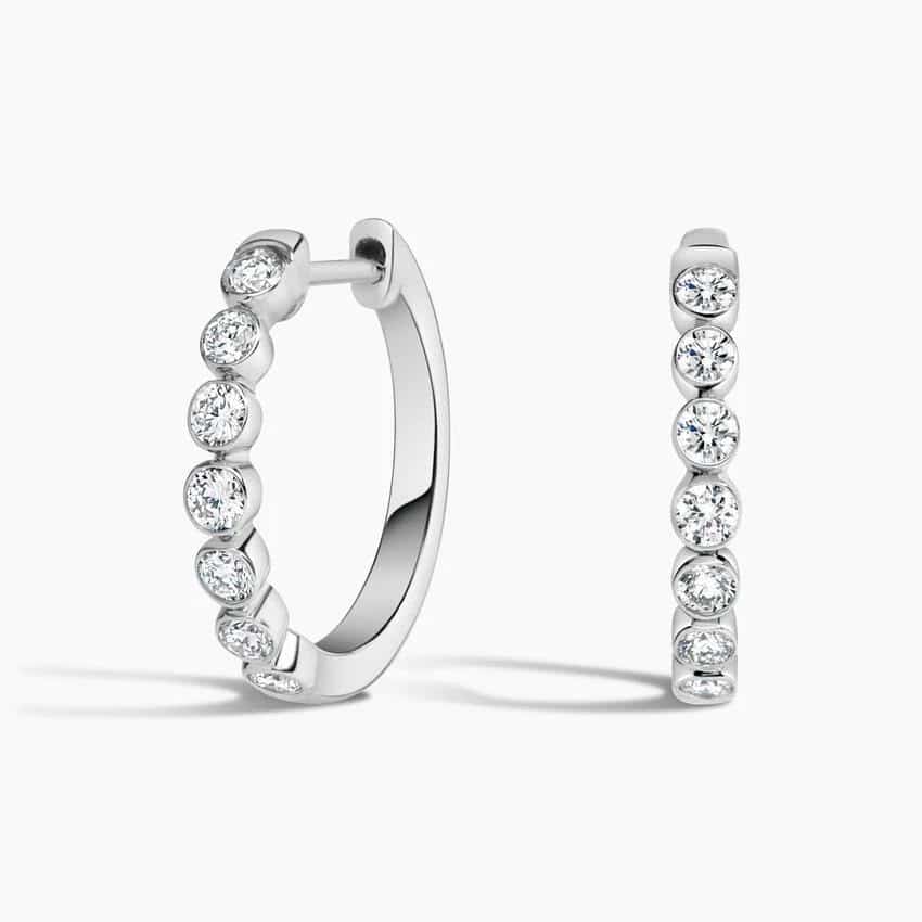 Brass Jewelry with Rhodium Plated