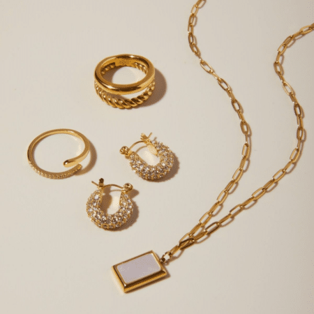 waterproof stainless steel jewelry set
